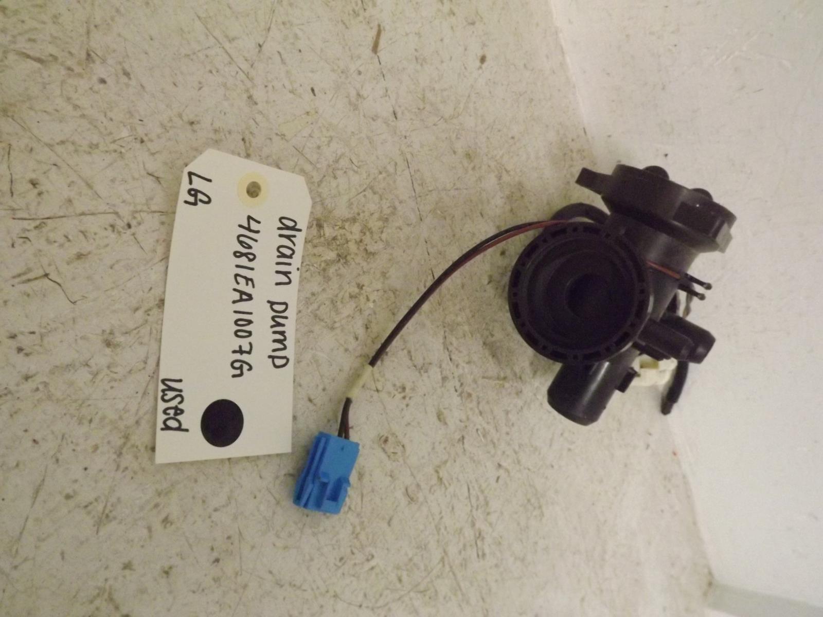 LG Washer 4681EA1007G Drain Pump Used LG Washer 4681EA1007G Drain Pump Used